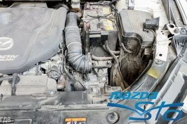 Мазда СХ 5 где находится щуп АКПП?