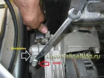 Натянуть ремень генератора калина 8 КЛ