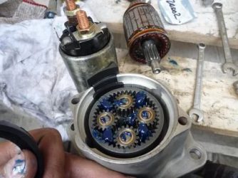 Нужно ли смазывать бендикс стартера?