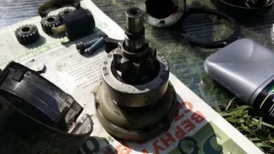 Нужно ли смазывать бендикс стартера?