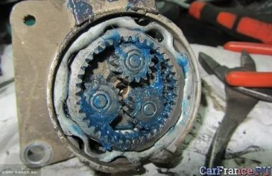 Нужно ли смазывать бендикс стартера?