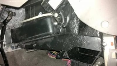 Почему течет печка на калине?