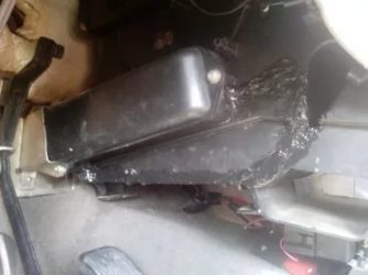 Почему течет печка на калине?