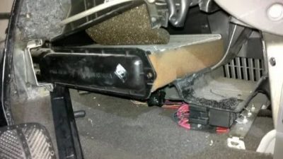 Почему течет печка на калине?