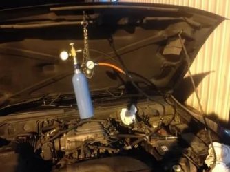 После замены топливного фильтра загорелся чек