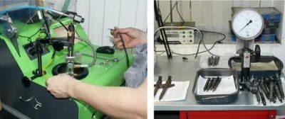 Проверка и регулировка форсунок дизельного двигателя