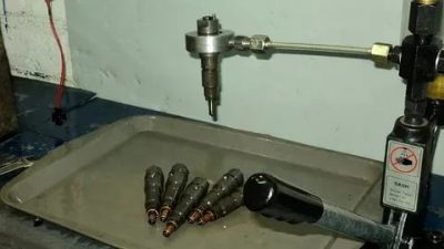 Проверка и регулировка форсунок дизельного двигателя