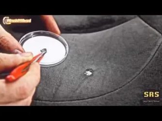 Прожег сиденье в машине что делать?