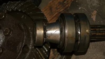 Регулировка хвостовика переднего моста УАЗ Буханка