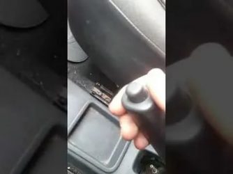 Регулировка ручного тормоза Лада ларгус