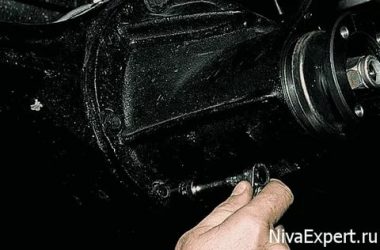 Регулировка заднего моста нива 21213