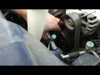 Свистит ремень генератора на холодную хендай солярис