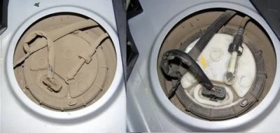 Топливный фильтр на пежо 308 где стоит?