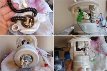 Топливный фильтр на пежо 308 где стоит?