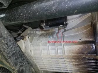 Заливная пробка КПП УАЗ патриот