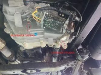 Заливная пробка КПП УАЗ патриот
