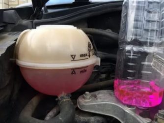 Замена антифриза на фольксваген поло седан