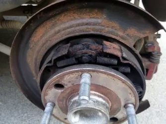 Замена колодок ручника шевроле лачетти седан