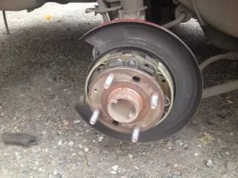 Замена колодок ручника шевроле лачетти седан