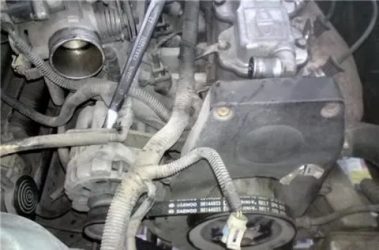 Замена ремня генератора дэу нексия 8 клапанов