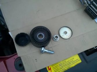 Замена ролика натяжителя ремня генератора Лада гранта