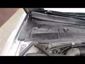 Замена салонного фильтра фольксваген пассат б5