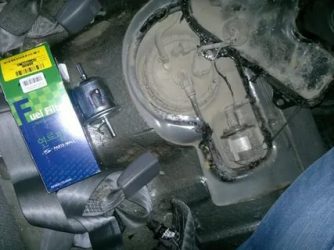 Замена топливного фильтра хендай акцент тагаз