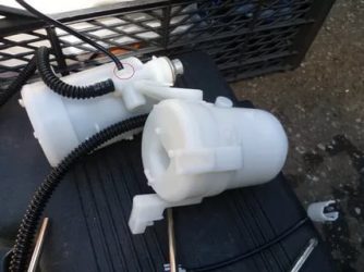 Замена топливного фильтра митсубиси асх