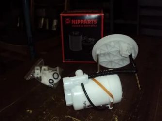 Замена топливного фильтра митсубиси асх