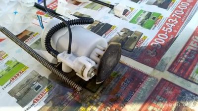 Замена топливного фильтра митсубиси асх