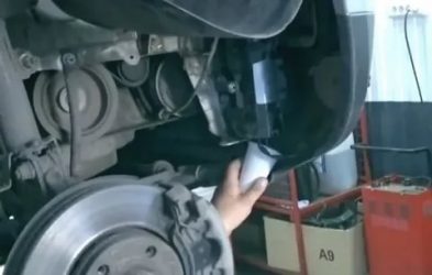 Замена топливного фильтра на дизельном дастере